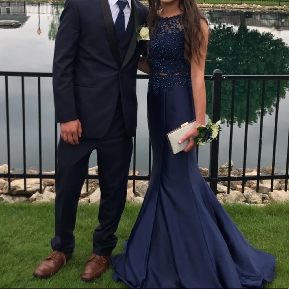 TWO PIECE DRESS FROM PROM BAY - GREAT CONDITION